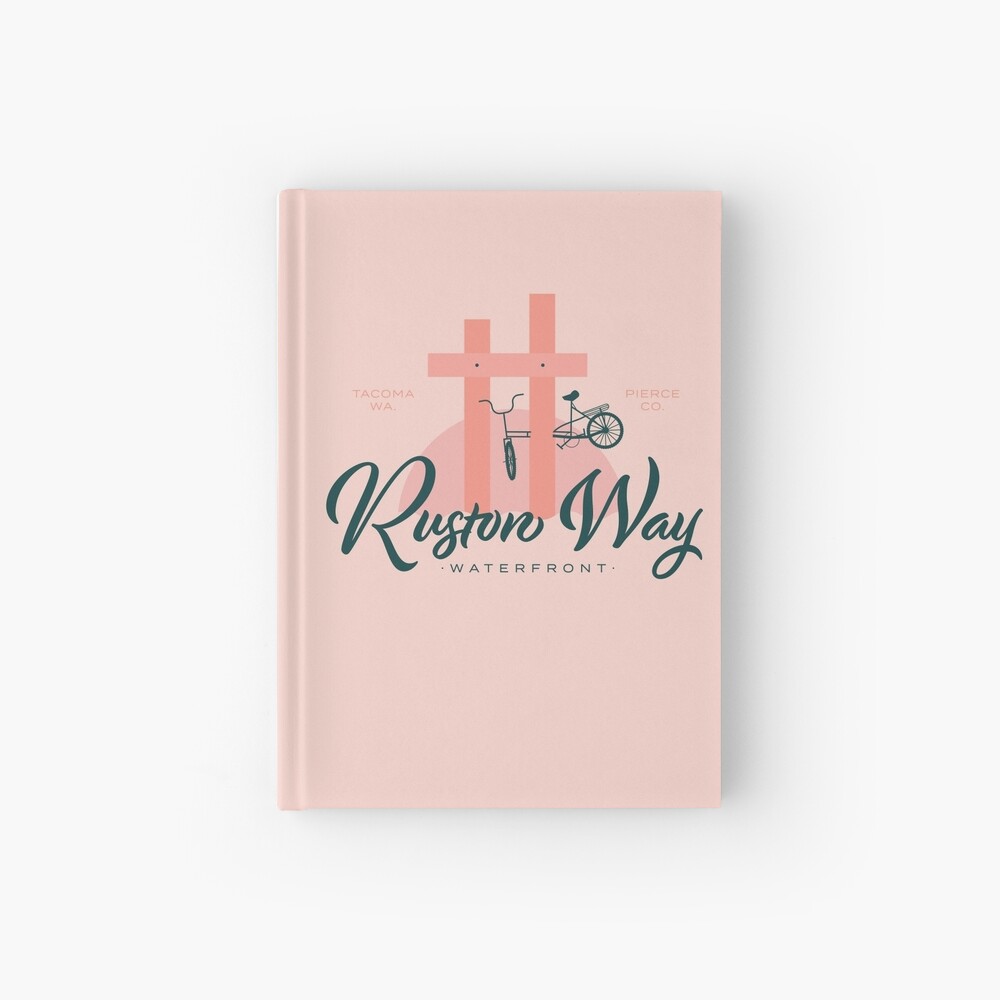 Ruston Way Tacoma Hardcover Journal