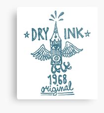 Dry Ink original Metal Print