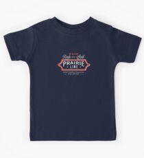 Ride the Prairie Line Kids T-Shirt