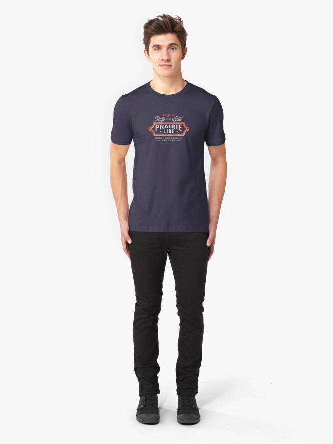 Alternate view of Ride the Prairie Line Slim Fit T-Shirt