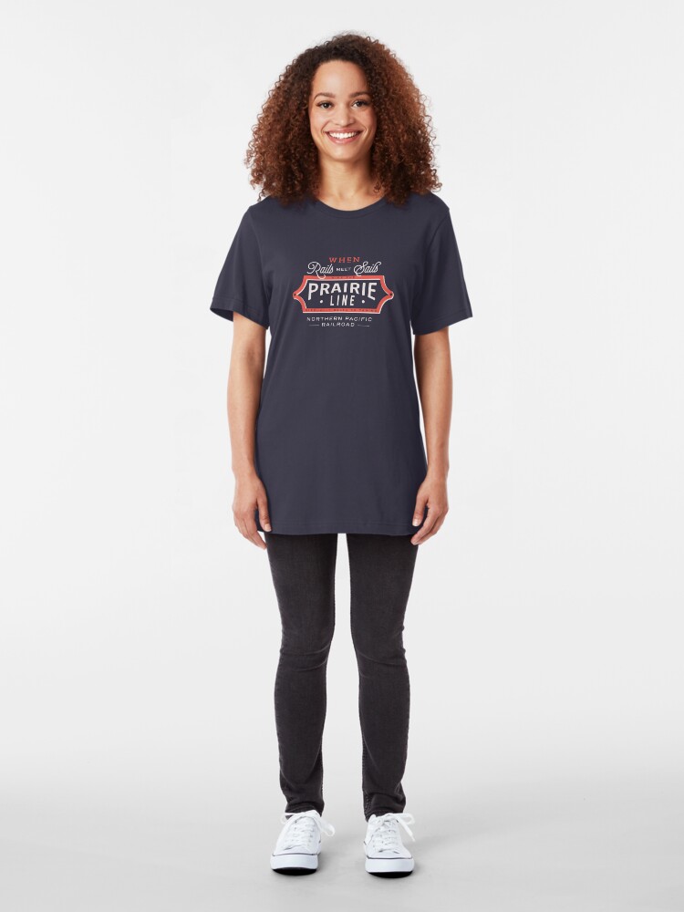 Alternate view of Ride the Prairie Line Slim Fit T-Shirt