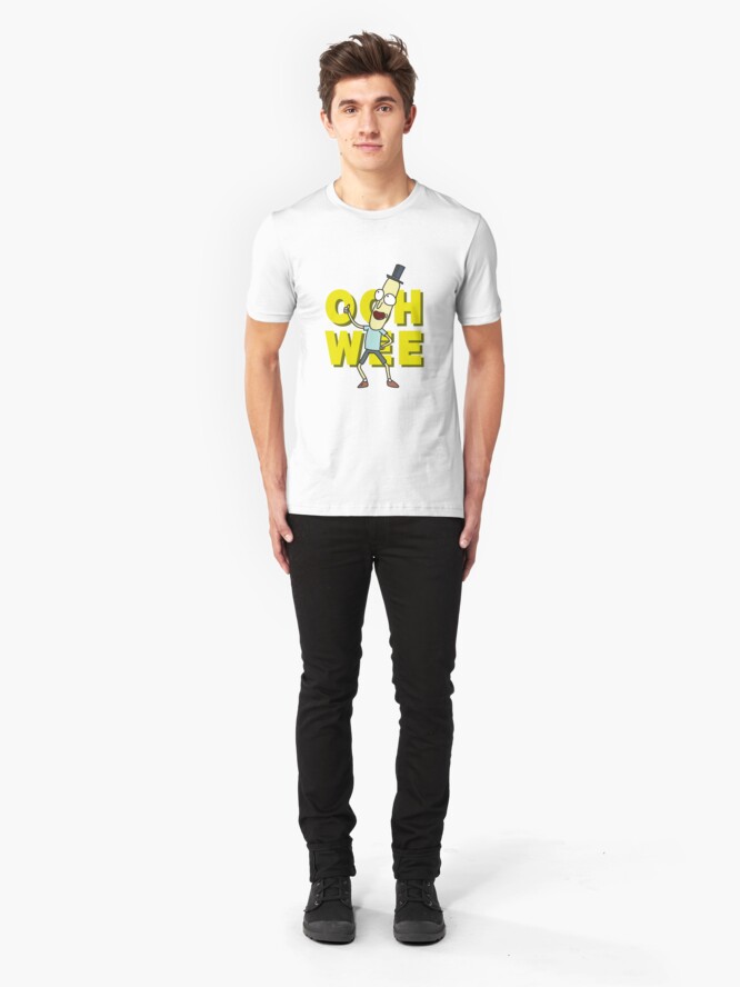 Alternate view of Mr. Poopybutthole Slim Fit T-Shirt