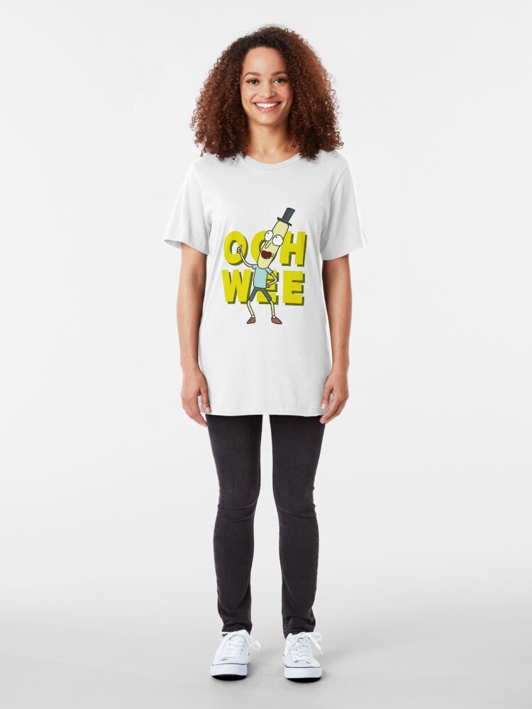 Alternate view of Mr. Poopybutthole Slim Fit T-Shirt