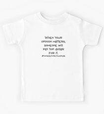Model Me VIP "Think Before You Speak" Collection Kids T-Shirt