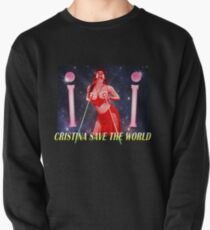 Sudadera cerrada CRISTINA LA VENENO, CRISTINA SAVE THE WORLD