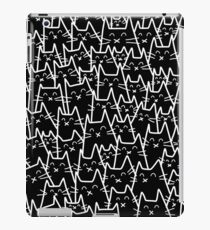 Cat Party (Black) iPad Case/Skin