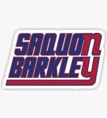 Saquon Barkley on the Giants Sticker