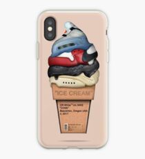 Shoes Off White Ice Cream iPhone Case