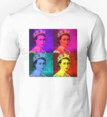 Queen Elizabeth II - Pop Art Unisex T-Shirt