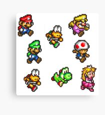 Super Mario Run / The Next Canvas Print