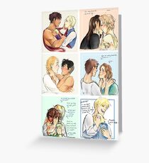 Being happy with you Greeting Card