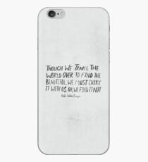 Ralph Waldo Emerson: Beautiful iPhone Case