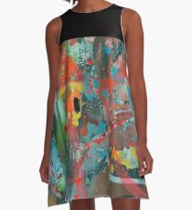 Peep Hole A-Line Dress