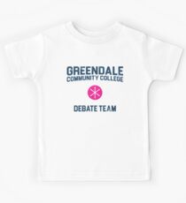 Greendale Community College Debate Team Kids Tee