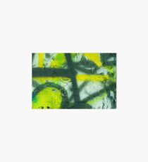 Black Yellow White Art Board