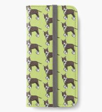 Funny Bully - Bullterrier - Bull Terrier - Dog - Dogs - Gift - Comic iPhone Wallet/Case/Skin