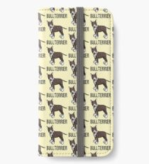 Cute Bull Terrier Comic - Bullterrier - Dog - Dogs - Gift iPhone Wallet/Case/Skin