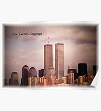 Zwillingstürme, NY Poster
