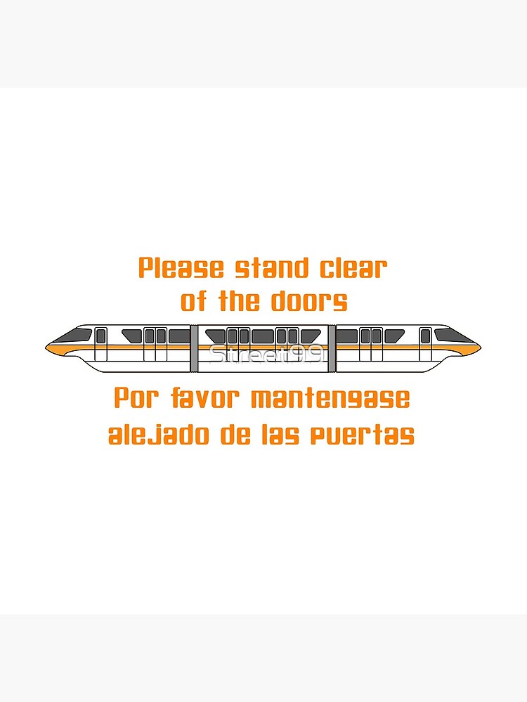 Please Stand Clear Of The Doors Tote Bag By Street99 Redbubble