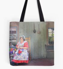 Woman at Dollywood Tote Bag