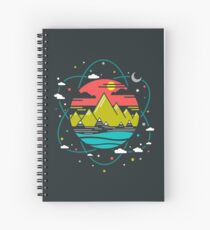 Isotope of Life Spiral Notebook