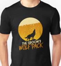 The Groom's Wolf Pack Unisex T-Shirt