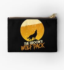 The Groom's Wolf Pack Studio Pouch