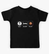 Camiseta para niños Eat Sleep Basketball