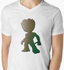 Baby guardian Men's V-Neck T-Shirt