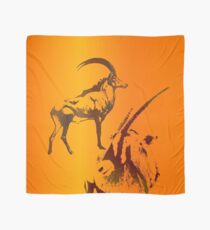 GEMSBUCK (ORYX GAZELLA) KALAHARI DESERT Scarf