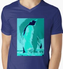 Penguin Ocean Men's V-Neck T-Shirt