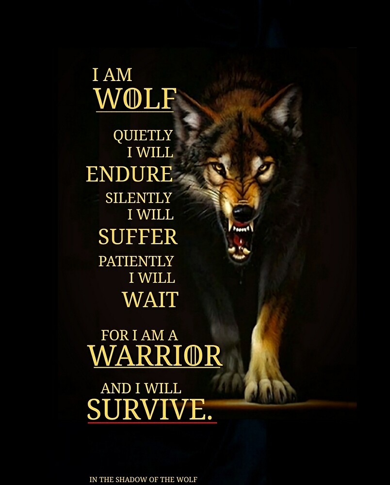 I Am A Warrior  by WolfShadow27