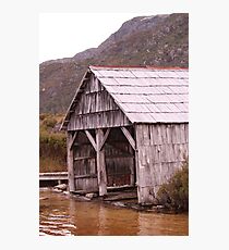 The old boatshed Photographic Print