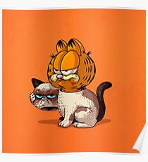 Garfield is a lambda cat Poster