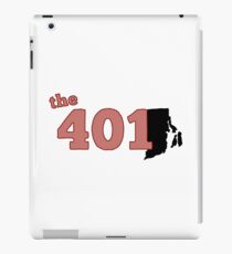 the401 (Red) iPad Case/Skin