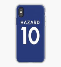 Eden Hazard Chelsea FC shirt Illustration iPhone Case