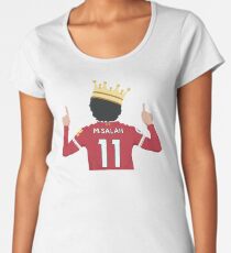 Mo Salah Egyptian King Liverpool FC Design Women's Premium T-Shirt