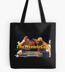 The WrassleCast logo Tote Bag