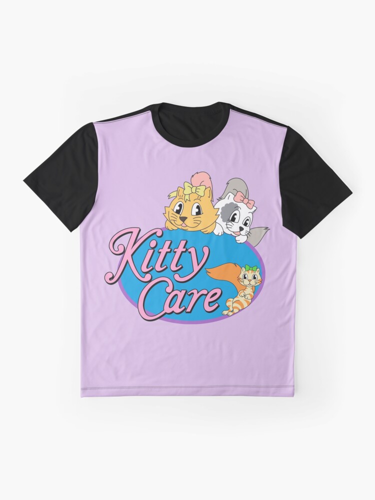 Alternate view of Kitty Care logo Graphic T-Shirt