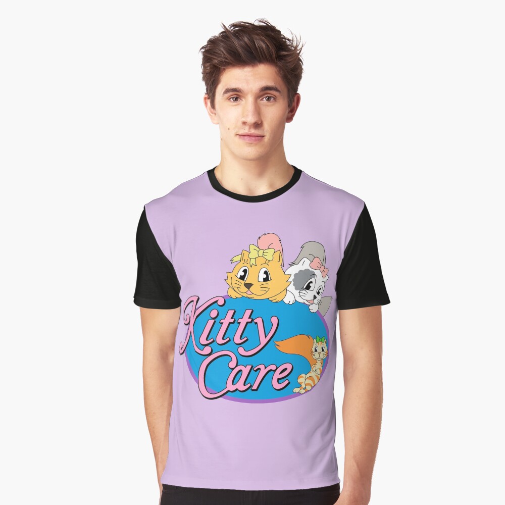 Kitty Care logo Graphic T-Shirt