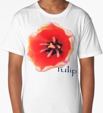Flower, Garden, Tulip, Design Long T-Shirt