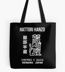 Kill Bill Hattori Hanzo Swords and Sushi Tote Bag