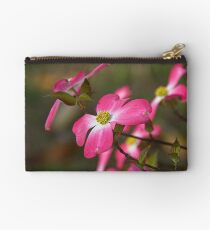 Red Flowering Dogwood Bloom Studio Pouch