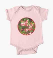 Pink Blossoms One Piece - Short Sleeve
