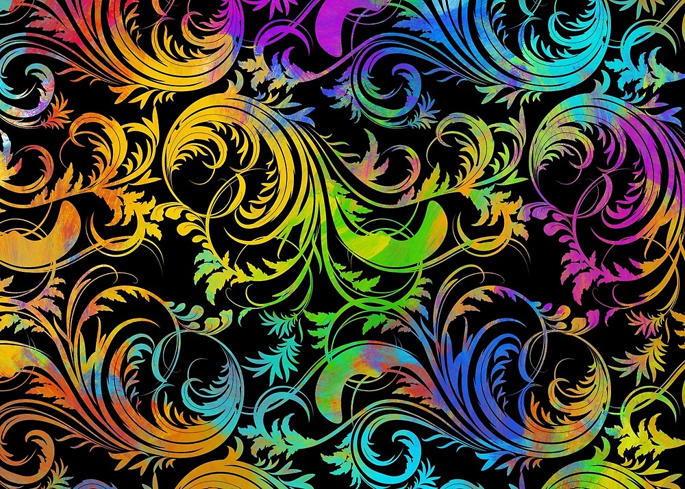 Multi Color Abstract Maxi main image 1
