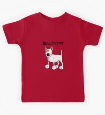 Fluffy Bullterrier - Bull Terrier - Dog - Dogs - Gift - Funny - Bully Kids Tee
