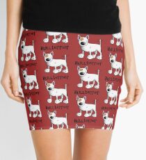 Fluffy Bullterrier - Bull Terrier - Dog - Dogs - Gift - Funny - Bully Mini Skirt
