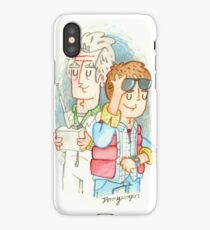 Doc & Marty iPhone Case