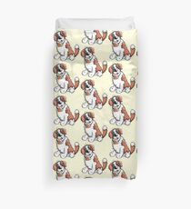 Funda nórdica Gracioso perro de San Bernardo - Bernhardiner - Perros - Cómic - Dibujos animados - Regalo
