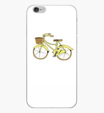 Fahrrad gelb iPhone-Hülle & Cover